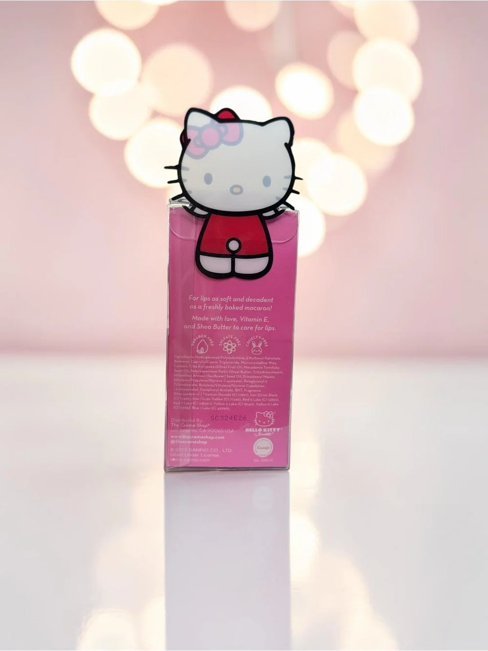 x Hello Kitty Macaron Lip Balm - Pink
